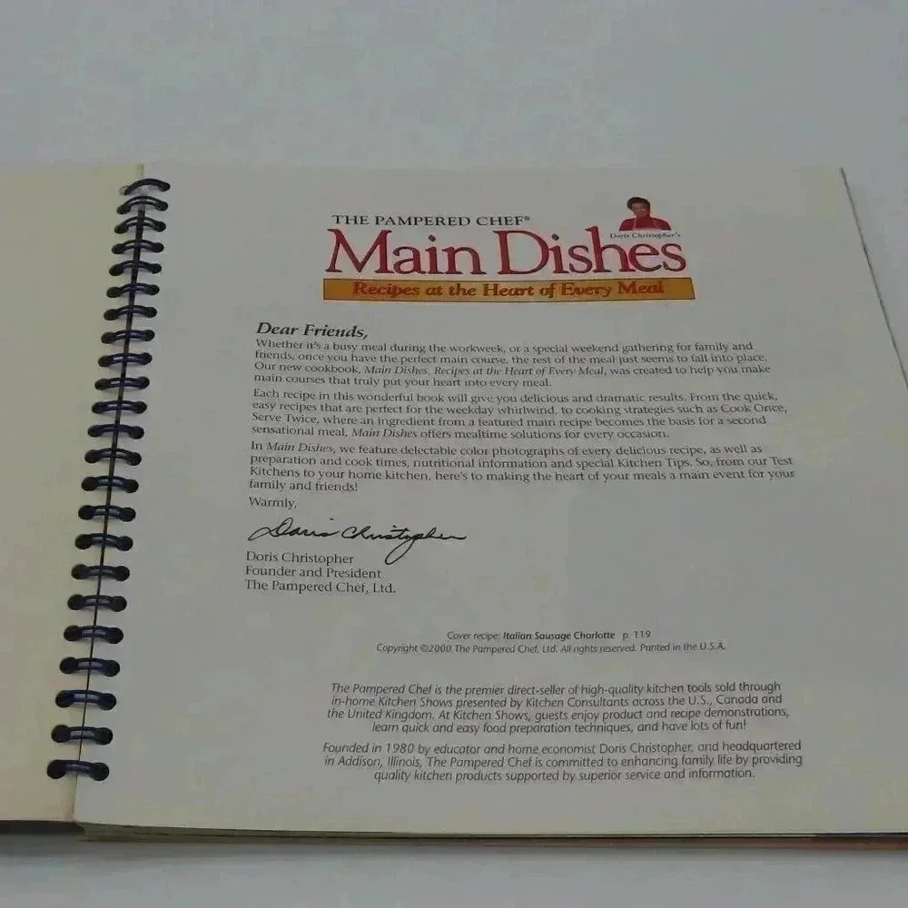 The Pampered Chef Cookbook - Main Dishes